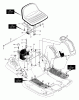 Murray 46580x89A - Yard King Performance 46" Lawn Tractor (2000) Ersatzteile Rear Chassis Assembly