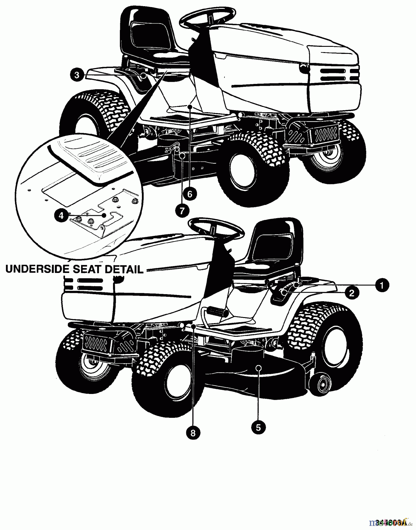 Murray Rasen- und Gartentraktoren 46580x8A - Scotts 46