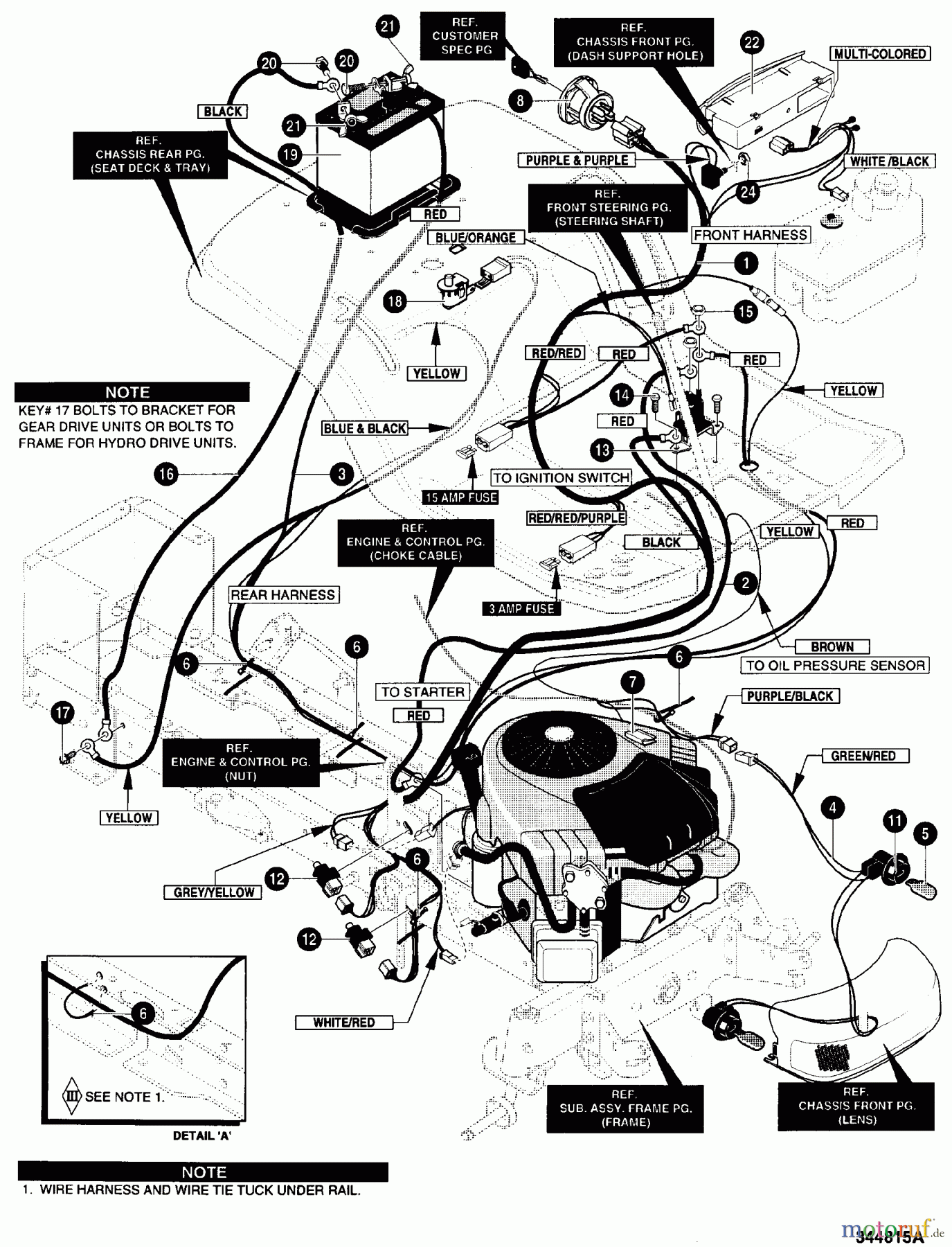  Murray Rasen- und Gartentraktoren 46580x8A - Scotts 46