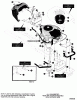 Murray 46580x8A - Scotts 46" Lawn Tractor (1999) (Home Depot) Ersatzteile Engine And Control Assembly