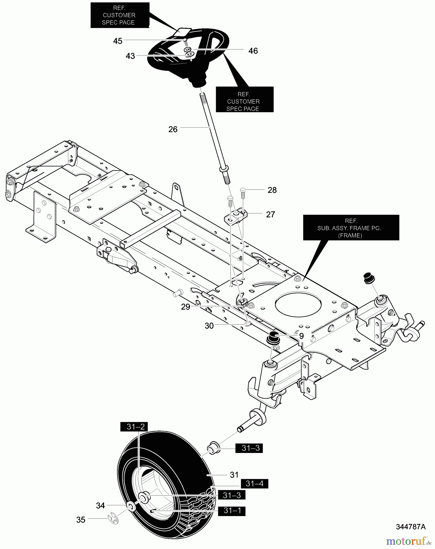 Murray Rasen- und Gartentraktoren 46580x8A - Scotts 46
