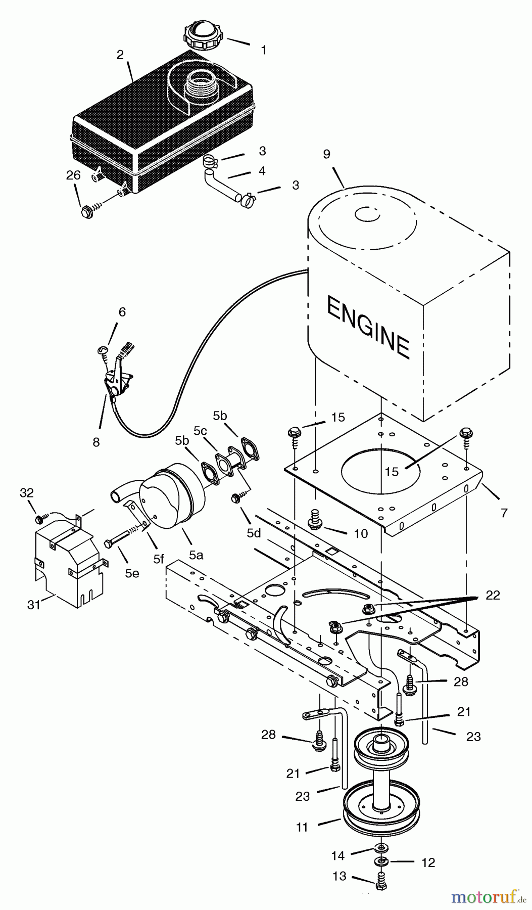 Murray Rasen- und Gartentraktoren 46581x92A - B&S/Murray 46
