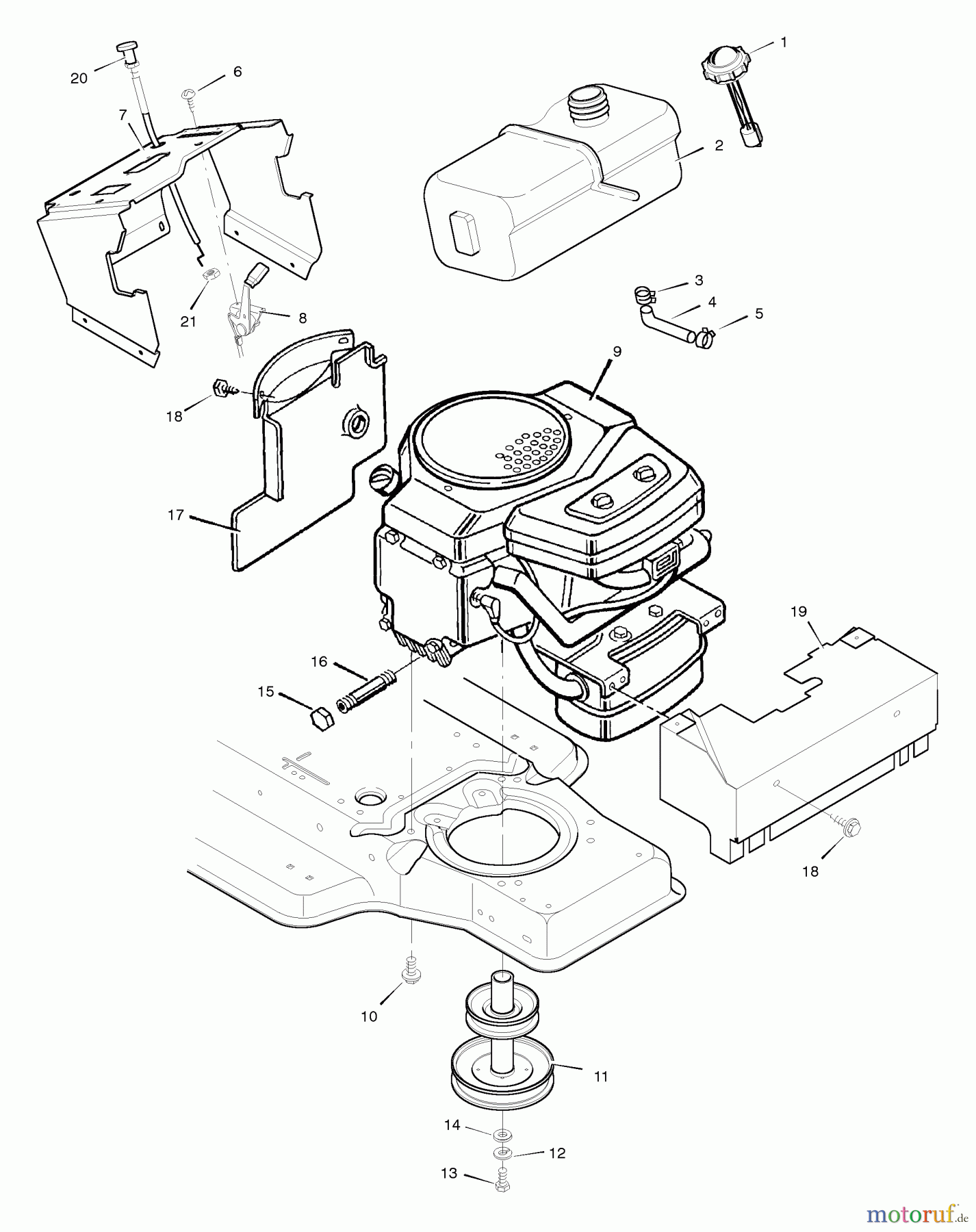 Murray Rasen- und Gartentraktoren 46901x192A - B&S/Murray 46