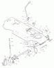 Murray 46906x199A - B&S/ 46" Lawn Tractor (1996) (AAFES) Ersatzteile Mower Housing Suspension