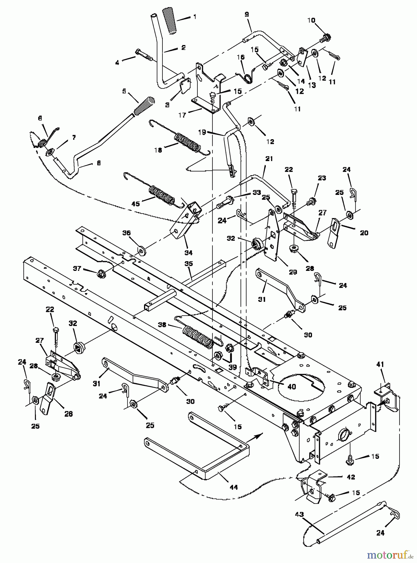 Murray Rasen- und Gartentraktoren 48560x92A - B&S/Murray 48