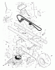 Murray 50568x9A - B&S/ 50" Lawn Tractor (1998) (Montgomery Wards) Ersatzteile Motion Drive