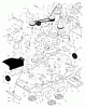 Murray 50568x9A - B&S/ 50" Lawn Tractor (1998) (Montgomery Wards) Ersatzteile Mower Housing