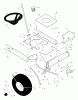 Murray 50568x9A - B&S/ 50" Lawn Tractor (1998) (Montgomery Wards) Ersatzteile Steering