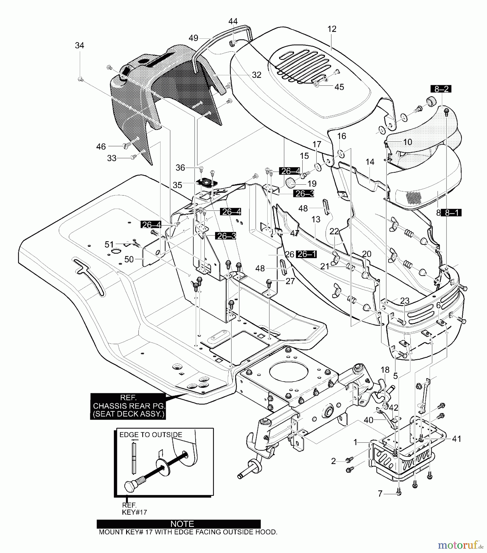 Murray Rasen- und Gartentraktoren 50572x89A - Yard King Performance 50