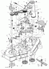 Murray 521000x71A - B&S/ 52" Garden Tractor (2001) (Quality Stores) Ersatzteile Blade Drive