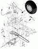 Murray 521000x71A - B&S/ 52" Garden Tractor (2001) (Quality Stores) Ersatzteile Motion Drive
