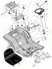 Murray 521000x71A - B&S/ 52" Garden Tractor (2001) (Quality Stores) Ersatzteile Seat Deck