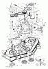 Murray 52100x92A - B&S/ 52" Garden Tractor (1999) (Walmart) Ersatzteile Blade Drive