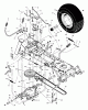 Murray 52100x92A - B&S/ 52" Garden Tractor (1999) (Walmart) Ersatzteile Motion Drive