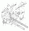 Murray 52100x92A - B&S/ 52" Garden Tractor (1999) (Walmart) Ersatzteile Rear Frame Assembly