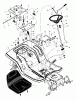 Murray 52100x92A - B&S/ 52" Garden Tractor (1999) (Walmart) Ersatzteile Seat Deck