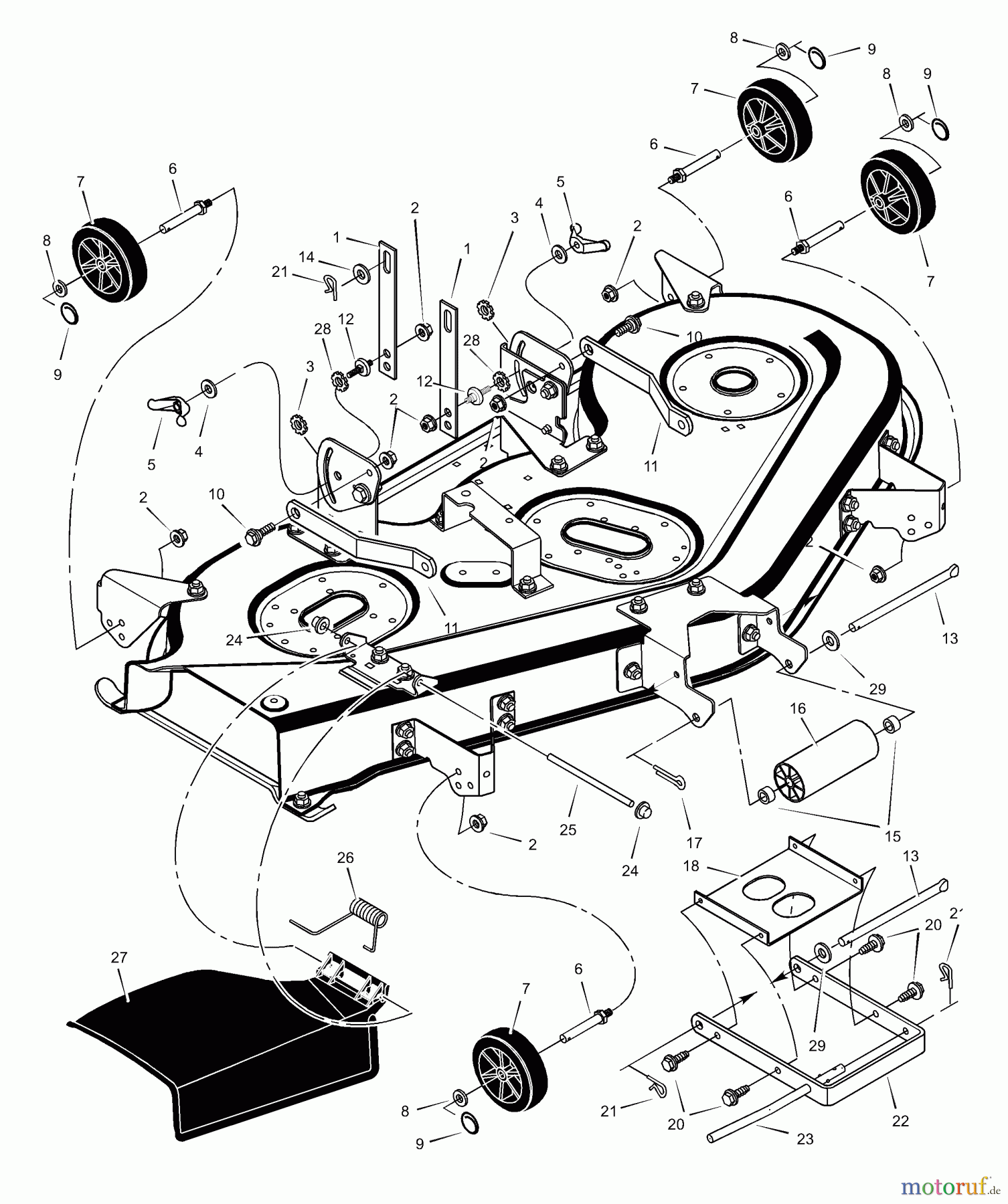 Murray Rasen- und Gartentraktoren 52101x92A - B&S/Murray 52