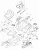 Murray 107.289851 (2690922A) - Craftsman Prestige PGT9500, 30HP w/ 54" Mower Deck (2011) (Sears) Ersatzteile Seat & Seat Deck Group - EVAP Compliant (2989505)