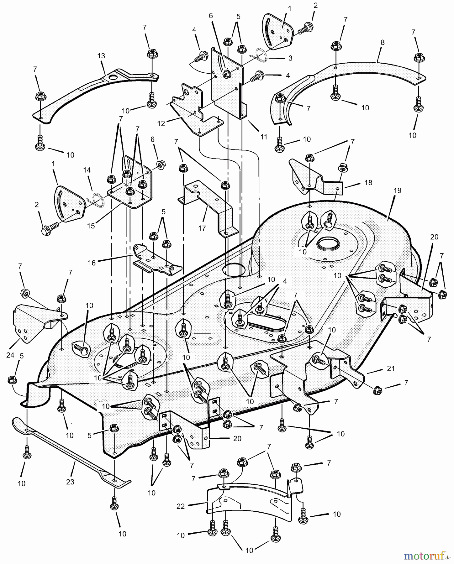 Murray Rasen- und Gartentraktoren 521613x89B - Yard King Performance 52