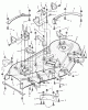 Murray 521613x89B - Yard King Performance 52" Garden Tractor (2002) Ersatzteile Mower Housing