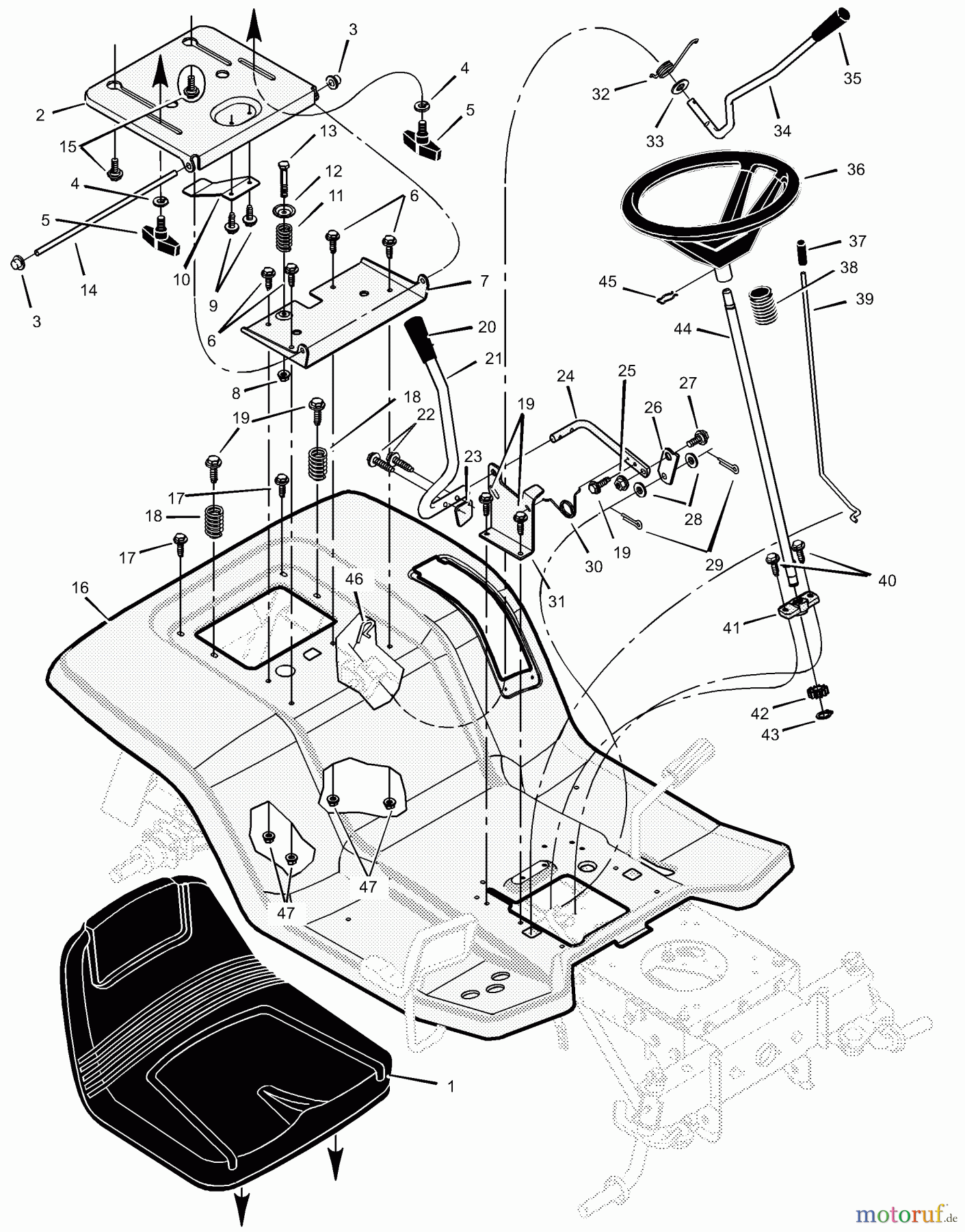 Murray Rasen- und Gartentraktoren 521613x89B - Yard King Performance 52