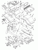 Murray 52370x92A - B&S/ 52" Garden Tractor (1997) (Walmart) Ersatzteile Body Chassis