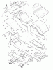 Murray 52461x89A - Yard King Performance 52" Garden Tractor (1998) Ersatzteile Body Chassis