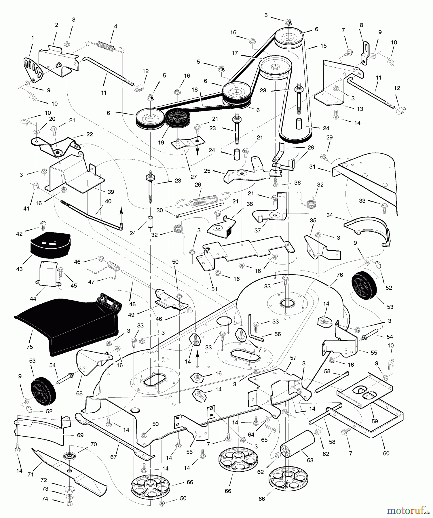  Murray Rasen- und Gartentraktoren 52461x89A - Yard King Performance 52