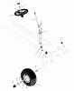 Murray 525607x692A - Stanley 52" Lawn Tractor (2001) Ersatzteile Steering Assembly