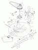 Murray 30500x92A - B&S/ 30" Lawn Tractor (1998) (Walmart) Ersatzteile Mower Housing