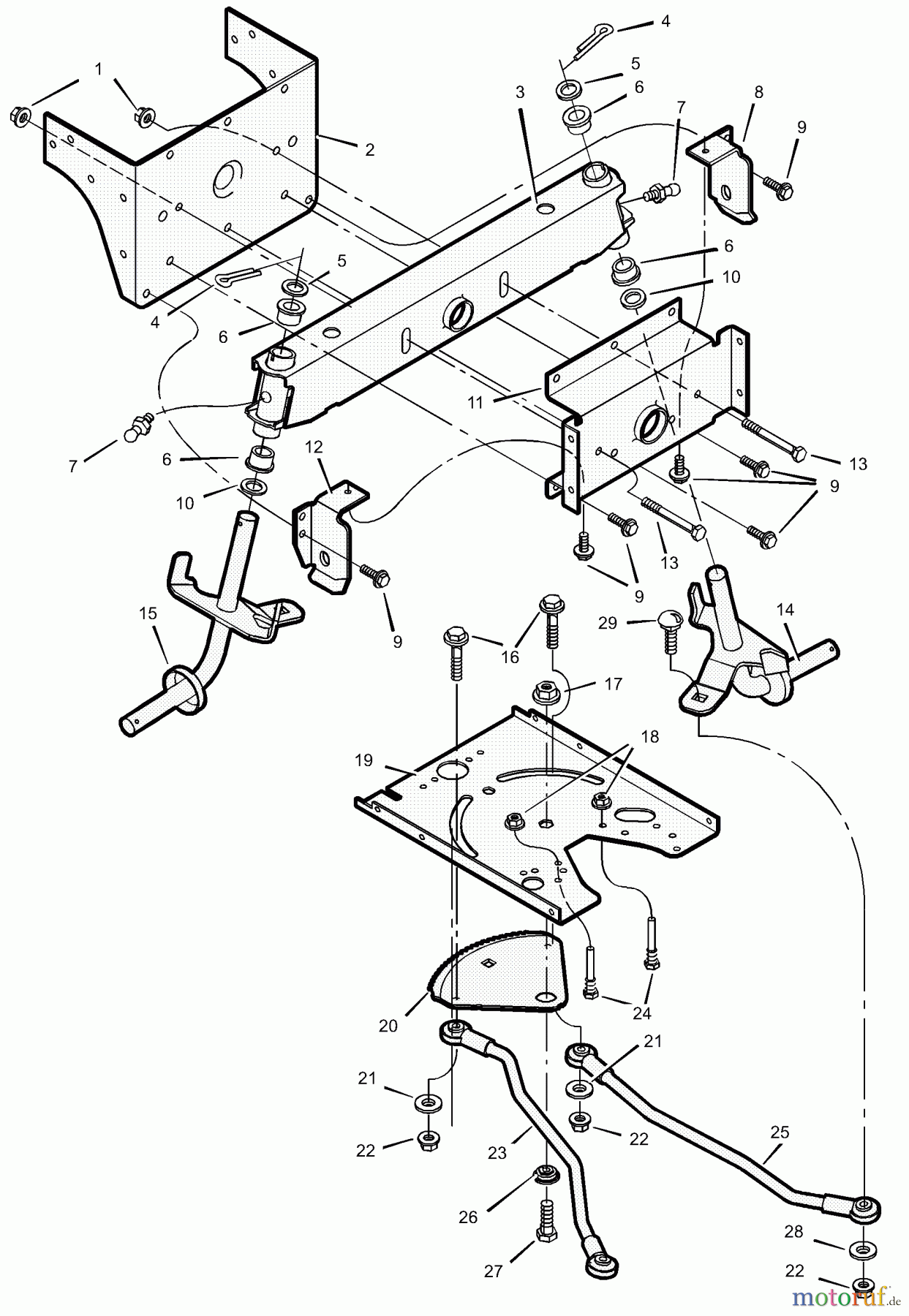 Murray Rasen- und Gartentraktoren 525607x692B - Stanley 52