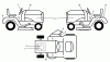 Murray 7800734 (96012009600) - Yard King 42" Lawn Tractor, 14.5HP (2011) Ersatzteile Decals (780734decal)
