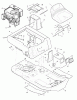 Murray 30546x99A - B&S/ 30" Lawn Tractor (1998) (AAFES) Ersatzteile Body Chassis