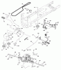 Murray 7800736 (96042010200) - Yard King 46" Lawn Tractor, 21HP (2011) Ersatzteile Drive Group (7800736drive)