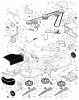 Murray C950-60472-0 - Craftsman 46" Lawn Tractor (2004) (Sears) Ersatzteile Mower Housing