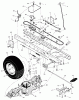 Murray C950-60473-0 - Craftsman 46" Lawn Tractor (2004) (Sears) Ersatzteile Motion Drive