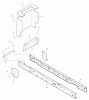 Murray C950-60473-0 - Craftsman 46" Lawn Tractor (2004) (Sears) Ersatzteile Rear Chassis