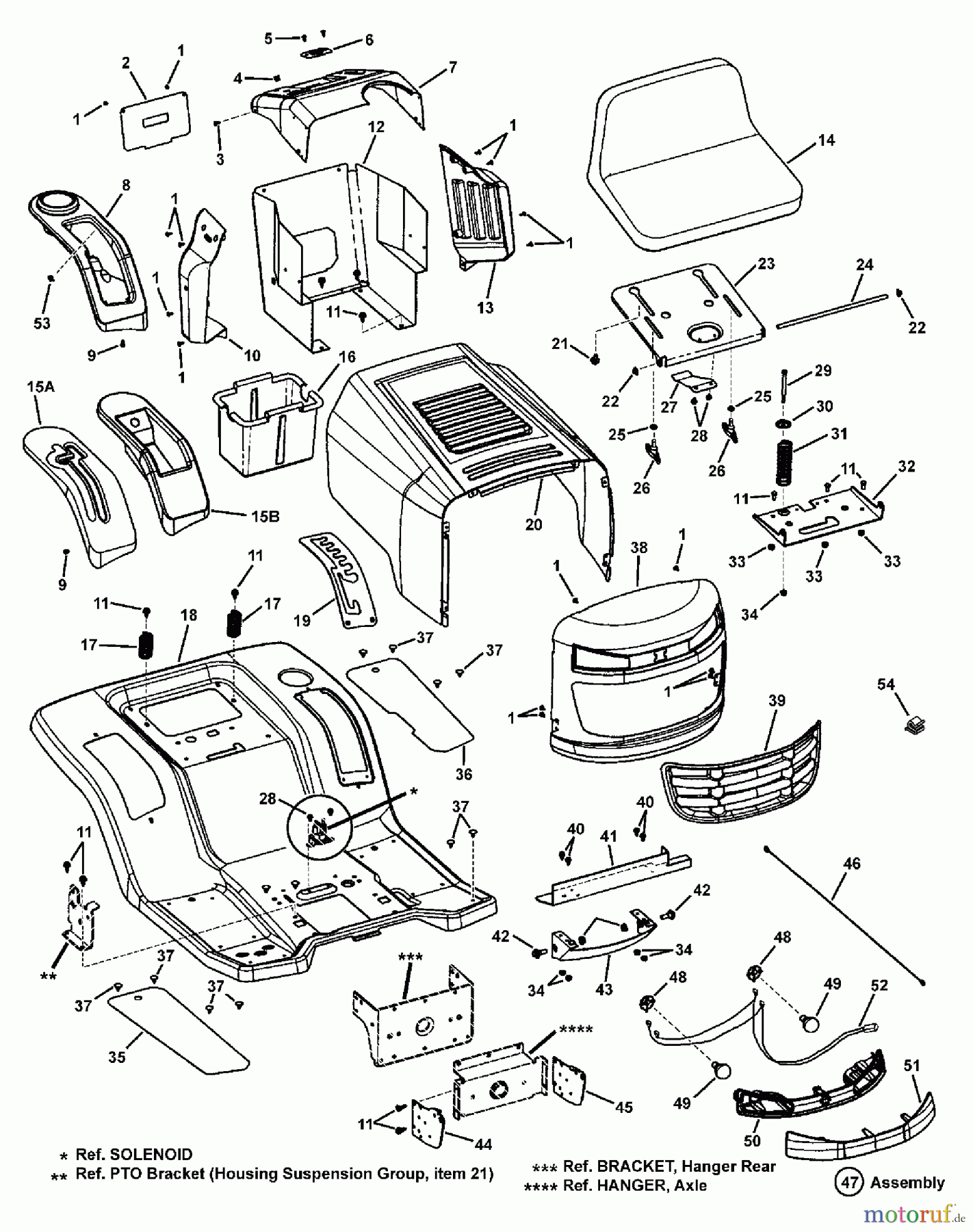 Murray Rasen- und Gartentraktoren CLT20460 (7800311) - Murray 46