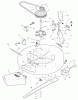 Murray 30550G - 30" Lawn Tractor (1998) Ersatzteile Mower Housing