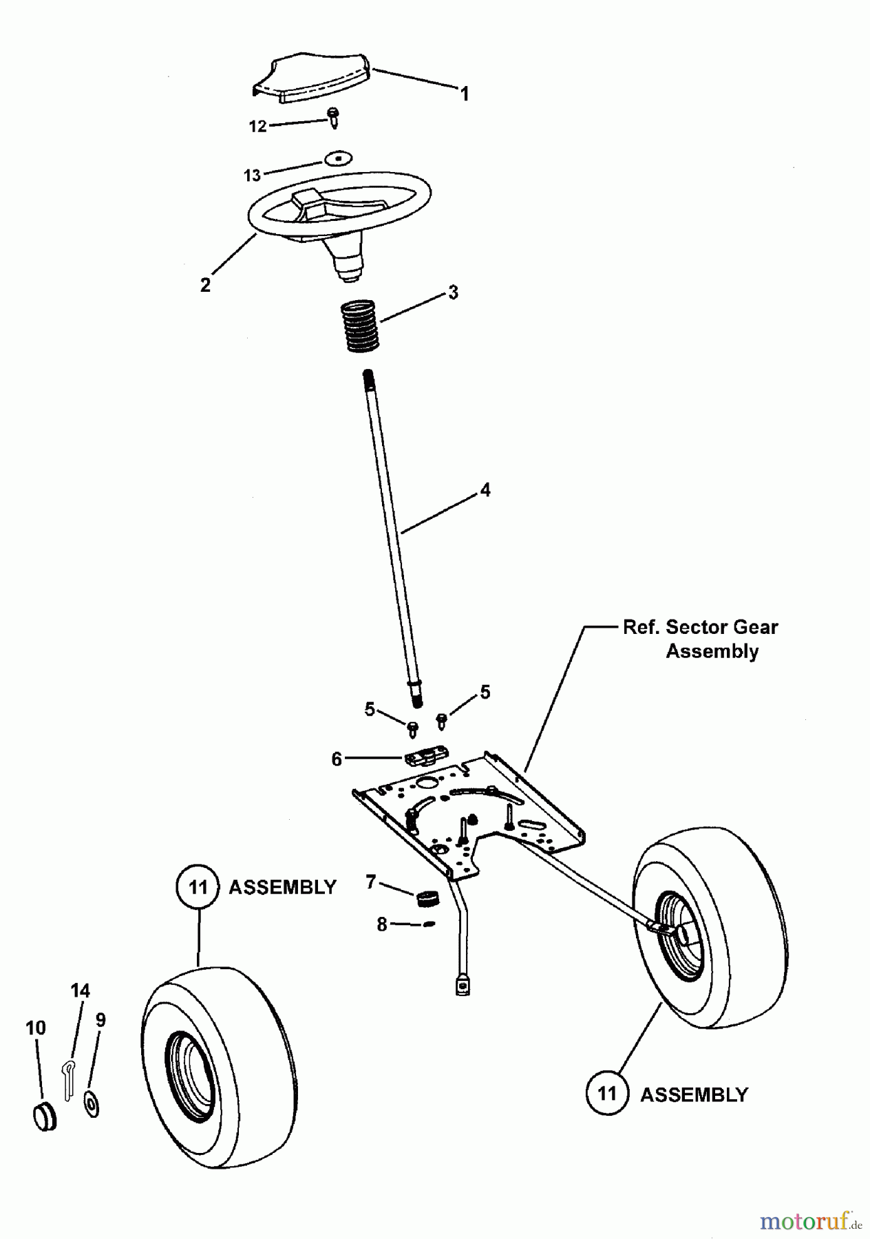 Murray Rasen- und Gartentraktoren CLT20460 (7800311) - Murray 46