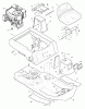 Murray 30550H - 30" Lawn Tractor (1998) Ersatzteile Body Chassis