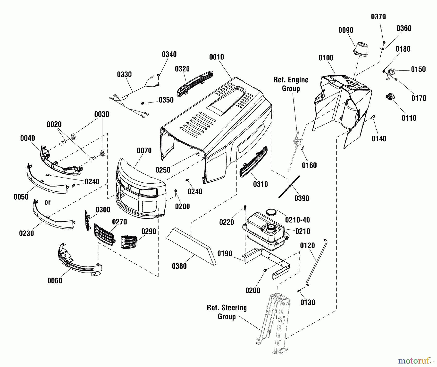 Murray Rasen- und Gartentraktoren EMT155420H (2691080) - Murray 42