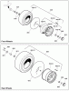 Murray EMT155420H (2691080) - 42" Lawn Tractor, 15.5HP (2012) Ersatzteile Wheels & Tires Group (2989481_2989570)