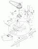 Murray 30550H - 30" Lawn Tractor (1998) Ersatzteile Mower Housing
