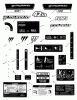 Murray FLT185420 (7800370) - Federated 42" Lawn Tractor, 18.5HP (2008) Ersatzteile Decal Group