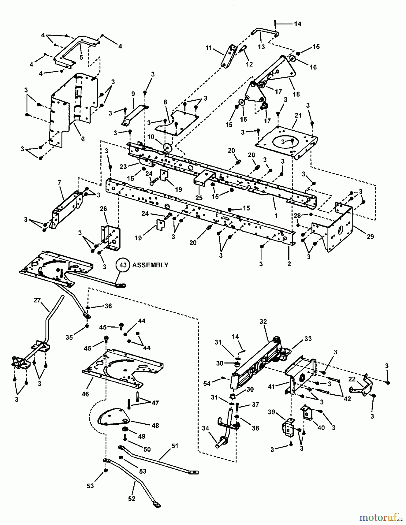 Murray Rasen- und Gartentraktoren FLT185420 (7800370) - Federated 42