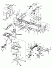 Murray FLT185420 (7800370) - Federated 42" Lawn Tractor, 18.5HP (2008) Ersatzteile Main Frame Assembly - Hydro Drive