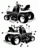 Murray G4315010 - 43" Lawn Tractor (1997) Ersatzteile Decal Assembly
