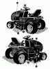 Murray G4315110 - 43" Lawn Tractor (1997) Ersatzteile Decal Assembly