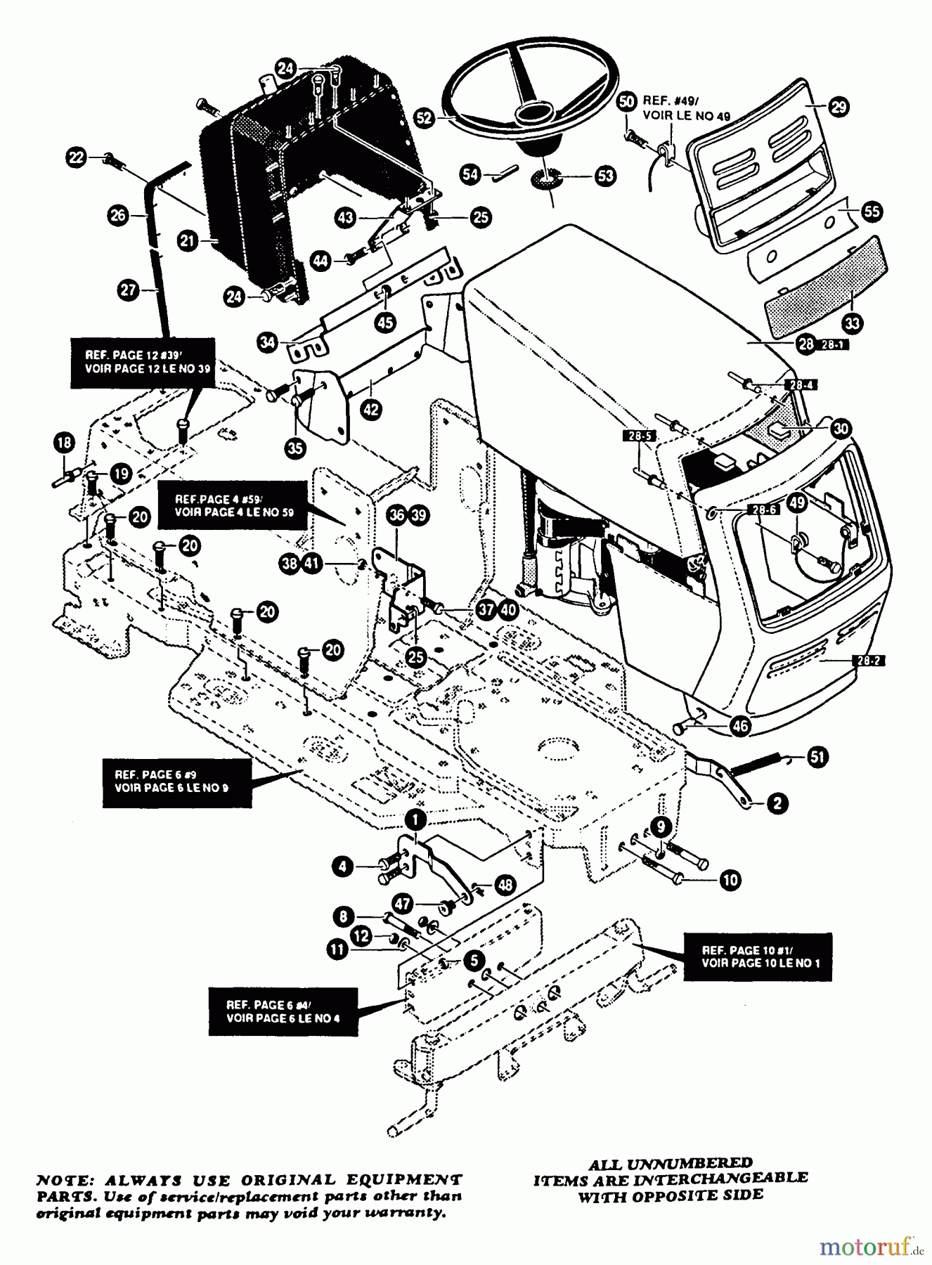  Murray Rasen- und Gartentraktoren G4315110 - Murray 43